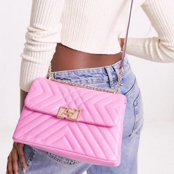Aldo Bags Aldo Crossbody Pink Purse Poshmark